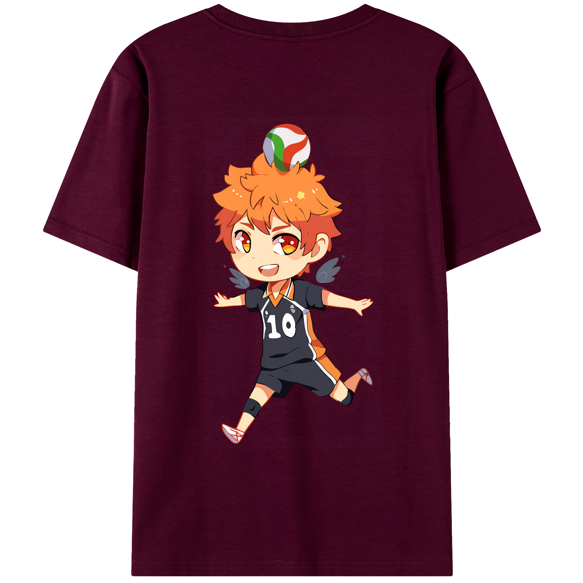 （画像用） ハイキュー!! Haikyu!! レディース半袖Tシャツ(バックプリント)